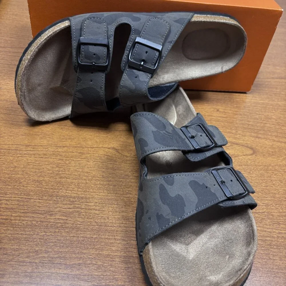 Northside Phoenix Sandals Black Camo Men's Size 12 Comfort Footbed
